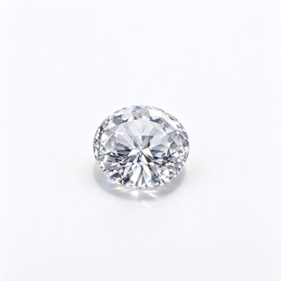 White Sapphire | Brilliant White Loose Gemstone | Lab-Created, Round Brilliant Cut, 9mm | Rings, Pendants, Custom Jewelry