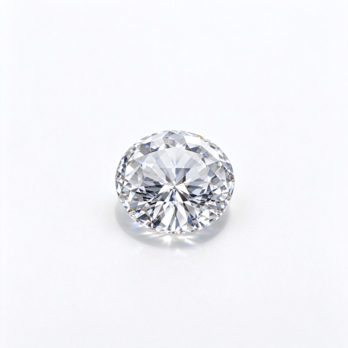 White Sapphire | Brilliant White Loose Gemstone | Lab-Created, Round Brilliant Cut, 9mm | Rings, Pendants, Custom Jewelry