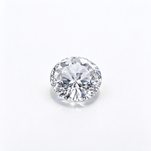 White Sapphire | Brilliant White Loose Gemstone | Lab-Created, Round Brilliant Cut, 9mm | Rings, Pendants, Custom Jewelry