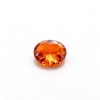 Fanta Orange Gemstone | Vibrant Orange Loose Gemstone | Lab-Created, Round Brilliant Cut, 9mm | Rings, Pendants, Custom Jewelry
