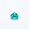 Paraiba Color Gemstone | Vibrant Blue Green Loose Gemstone | Lab-Created, Round Brilliant Cut, 9mm | Rings, Pendants, Custom Jewelry