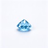 Aquamarine Gemstone | Beautiful Ocean Blue Loose Gemstone | Lab-Created, Round Brilliant Cut, 9mm | Rings, Pendants, Custom Jewelry