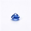 Cornflower Blue Gemstone | Vivid Cornflower Blue Loose Gemstone | Lab-Created, Round Brilliant Cut, 9mm | Rings, Pendants, Custom Jewelry