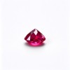 Rubellite Color Gemstone | Vibrant Pink Red Loose Gemstone | Lab-Created, Round Brilliant Cut, 9mm | Rings, Pendants, Custom Jewelry