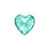 Mint Green Gemstone | Fresh Mint Green Loose Gemstone | Lab-Created, Heart Cut, 12x12mm | Rings, Pendants, Custom Jewelry