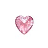 Sakura Pink Gemstone | Delicate Sakura Pink Loose Gemstone | Lab-Created, Heart Cut, 12x12mm | Rings, Pendants, Custom Jewelry