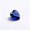 Royal Blue Gemstone | Vivid Royal Blue Loose Gemstone | Lab-Created, Heart Cut, 12x12mm | Rings, Pendants, Custom Jewelry