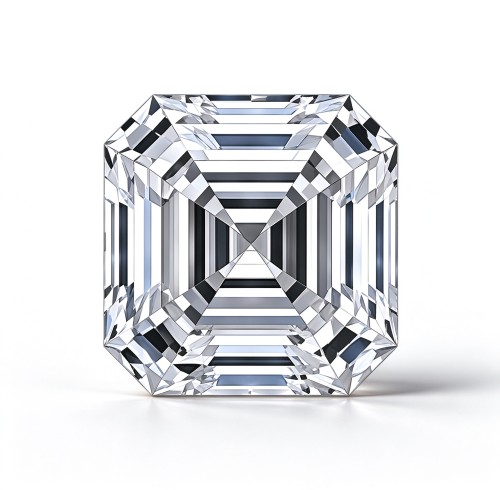 Asscher Diamond | Elegant Asscher Cut Loose Diamond | Lab-Grown, Asscher Cut, Custom Size | Rings, Pendants, Custom Jewelry