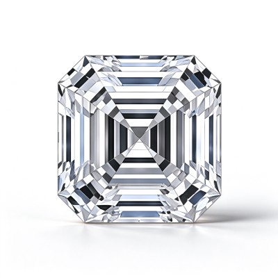 Asscher Diamond | Elegant Asscher Cut Loose Diamond | Lab-Grown, Asscher Cut, Custom Size | Rings, Pendants, Custom Jewelry