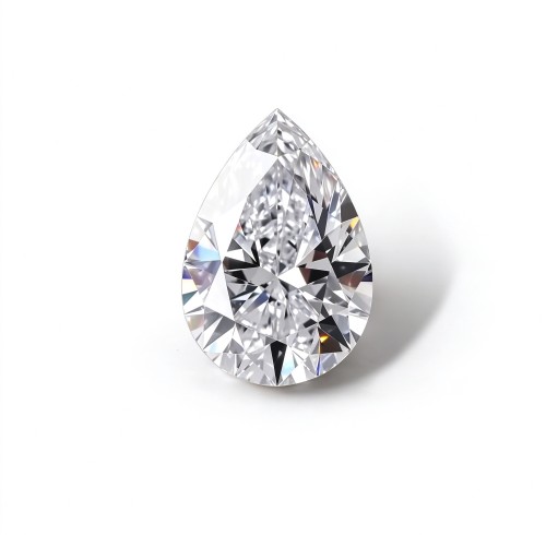 Pear Diamond | Brilliant Pear-Shaped Loose Diamond | Lab-Grown, Pear Cut, 13x18mm | Rings, Pendants, Custom Jewelry