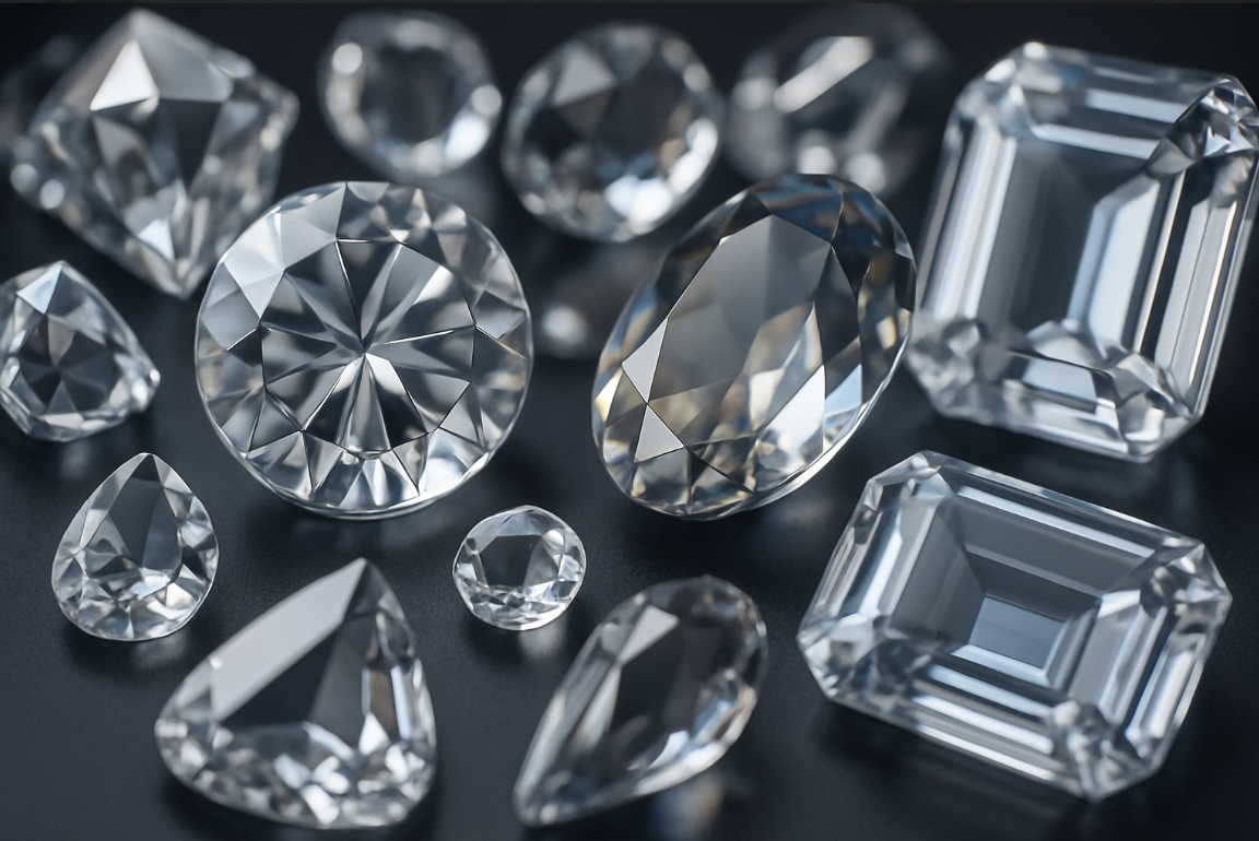 Shiny and shiny rhinestones