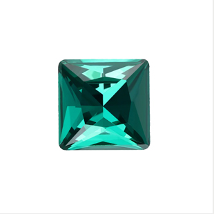 Pointed bottom ellipse| Kg Glass, Multi-Color | Plated Base | DlY Garment Accessories