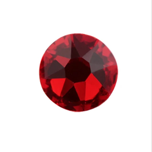 Pointed bottom ellipse| Kg Glass, Multi-Color | Plated Base | DlY Garment Accessories