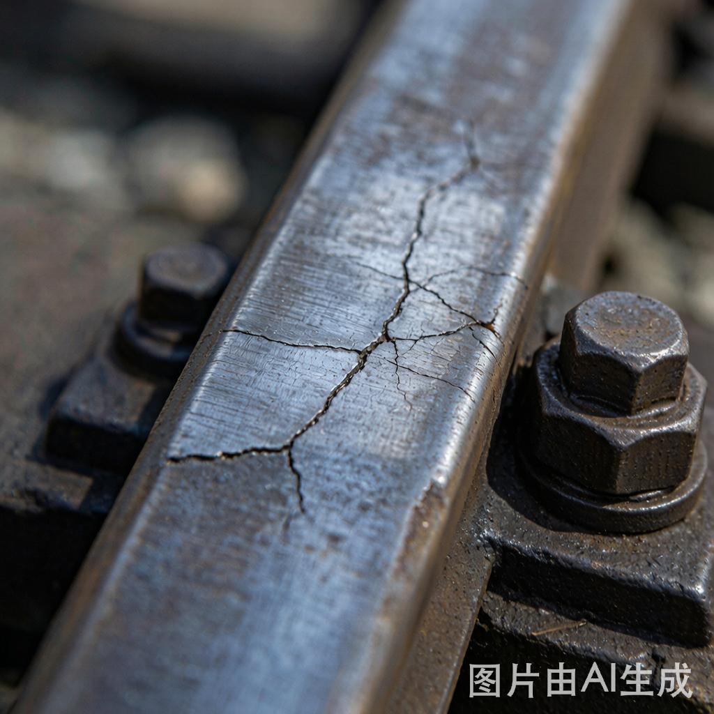 Rail head contact fatigue