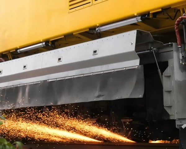 Molaton vs Norton Railway Grinder Wheel for Loram | Better Value, Same Quality