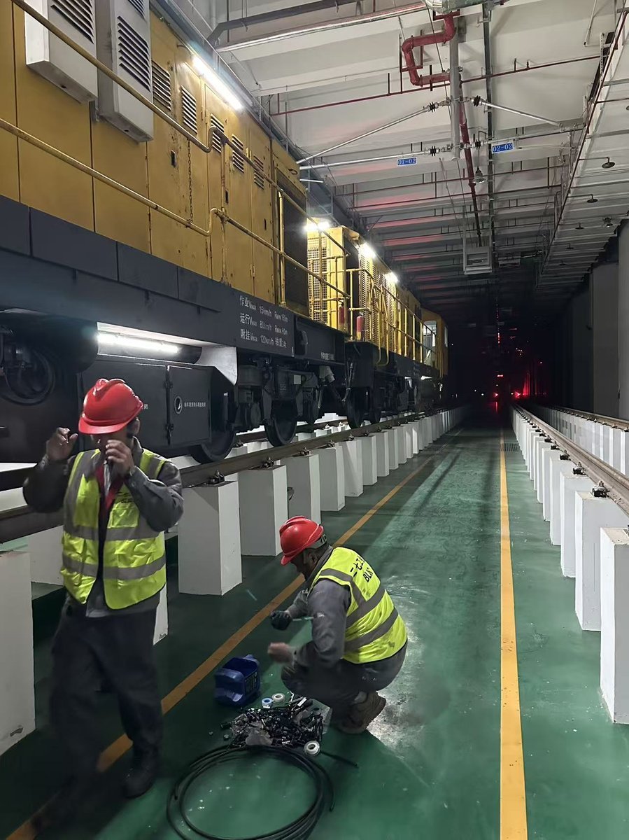 Molaton railway grinder wheel field operation