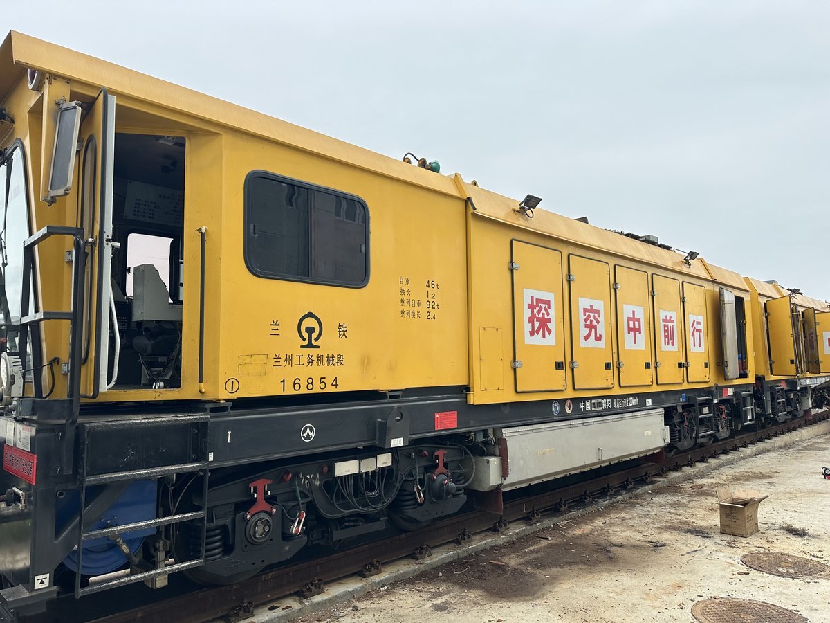 Molaton railway grinder wheel field operation