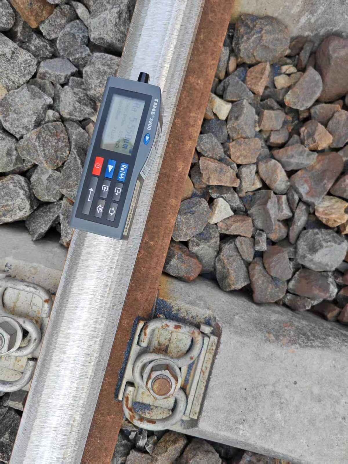rail corrugation grinding field data