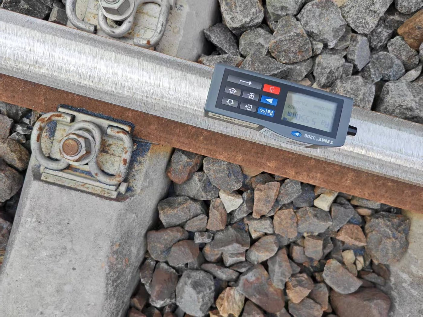 rail corrugation grinding field data
