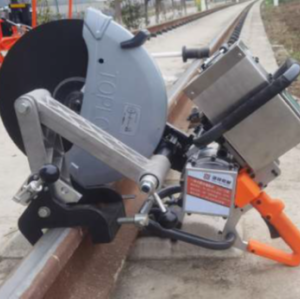 Integrated Lithium-Powered Rail Saw