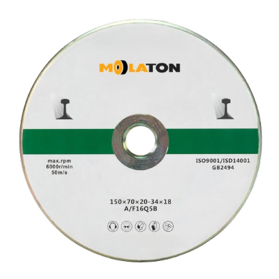 Molaton Rail Grinding Wheel | Heavy-haul Freight Rails| High Abrasion Resistance | RailwayCare