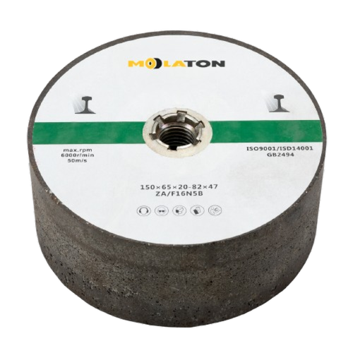 Meule à rectifier les rails en zircone-alumine/alumine MRC-S150075 pour équipements Geismar/Robel modèle 150