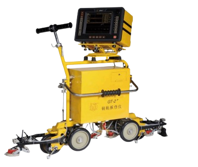 Detector ultrasónico de fallas de riel T-2+