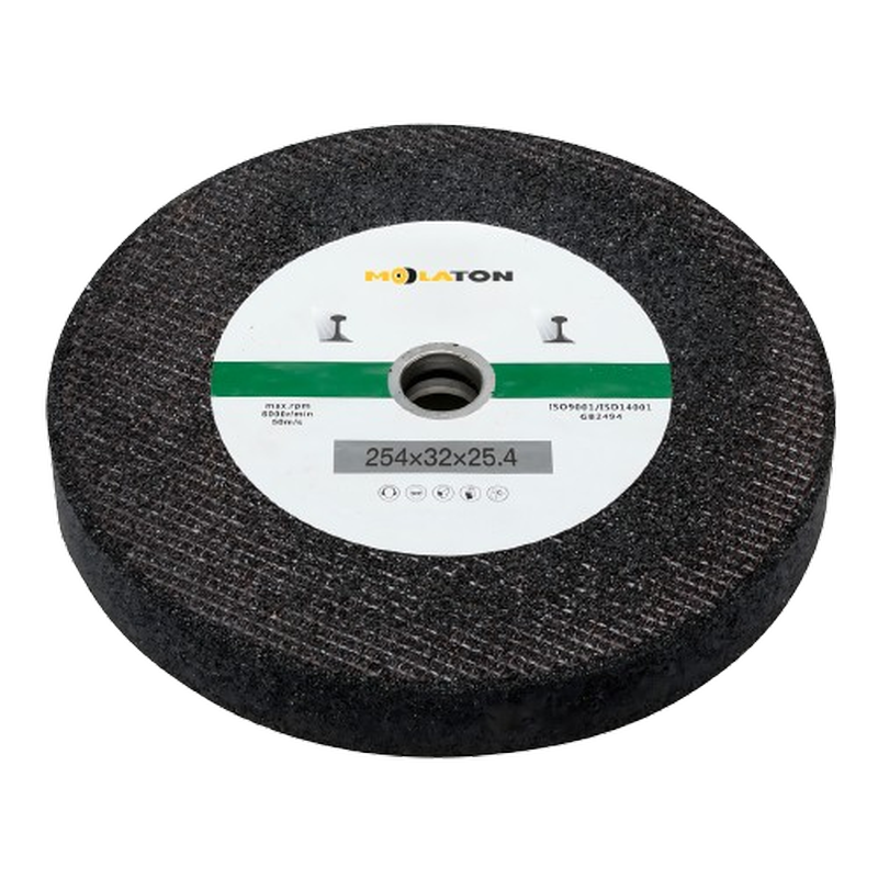 Molaton rail grinding wheel