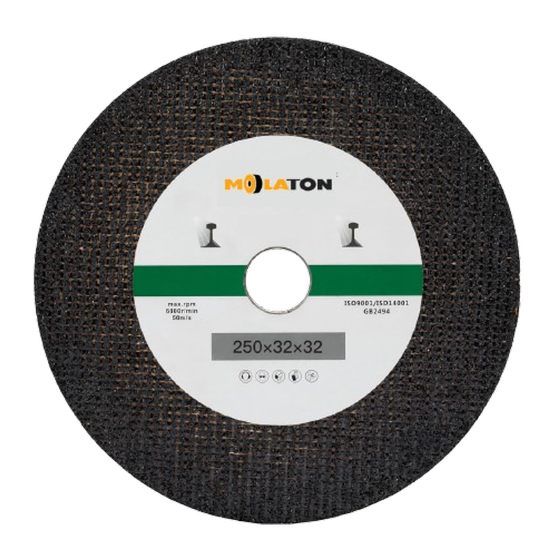 Molaton rail grinding wheel