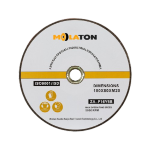 Rail Grinding Wheel MRC-S180080-C M20 Threaded for Custom Grinding Applications