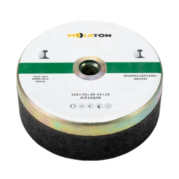Rail Grinding Wheel MRC-S150070-D Dual-Step Bore for Geismar/Robel 150 Model Grinders