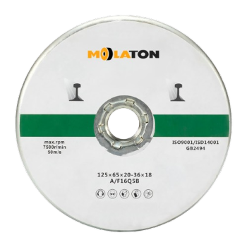 Rail Grinding Wheel MRC-S125065-S Special for Geismar/Robel 125 Model Grinders