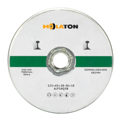 Rail Grinding Wheel MRC-S125065-S Special for Geismar/Robel 125 Model Grinders