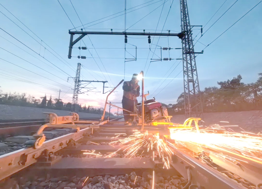 retificação de trilhos