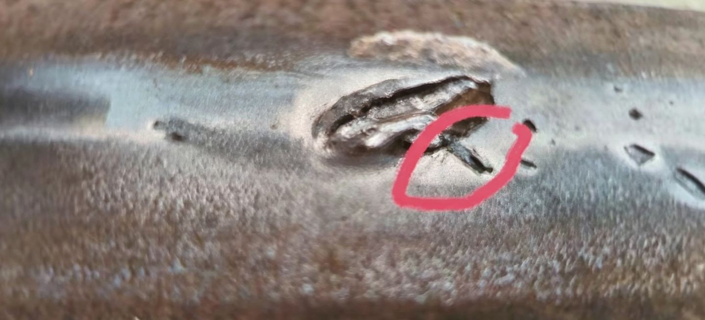 reentrância do trilho