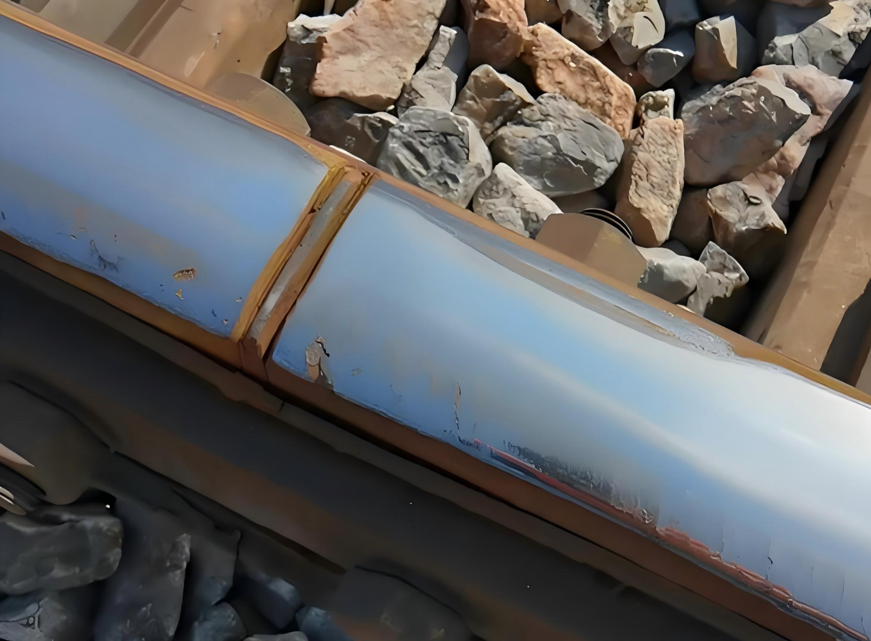 Rail grinding defects
