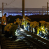 5-Hour Possession Rail Replacement Project on Wuhan–Yichang Railway Line (China Railway Wuhan Bureau)