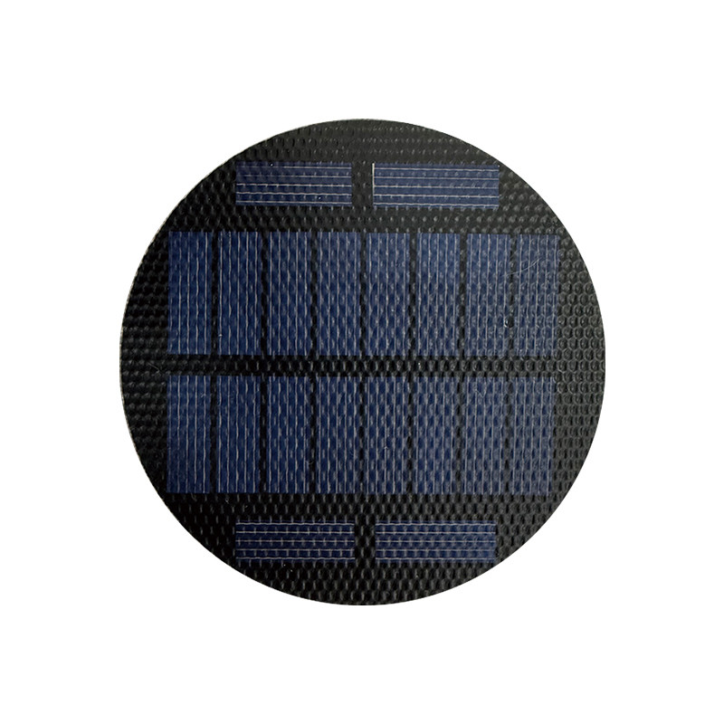 Circular solar panels