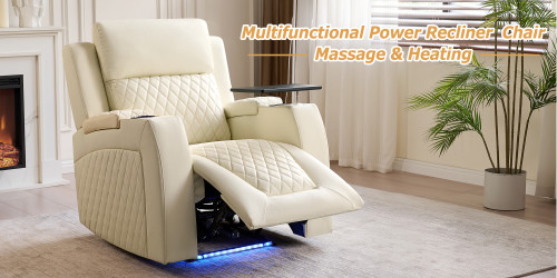 Hot Selling Recliner Chair With Heating,Massage and Cooled cup holder