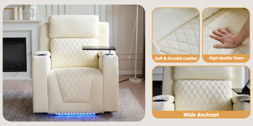 Hot Selling Recliner Chair With Heating,Massage and Cooled cup holder
