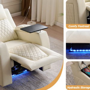 Hot Selling Recliner Chair With Heating,Massage and Cooled cup holder