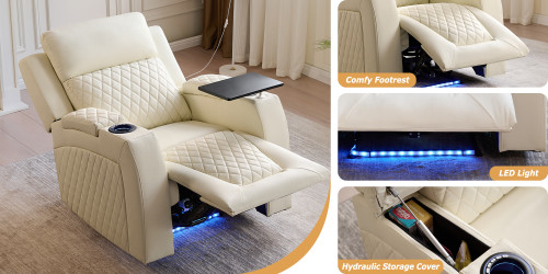 Hot Selling Recliner Chair With Heating,Massage and Cooled cup holder