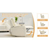 Hot Selling Recliner Chair With Heating,Massage and Cooled cup holder