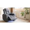 Comfortable Recliner Chair With Built-in Control Cup Holder and USB