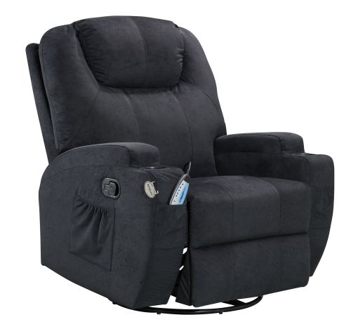 Swivel Rocker Recliner for Living Room with Massage