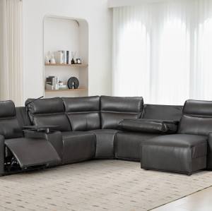 Spacious and Comfortable Recliner  and Storage Chaise