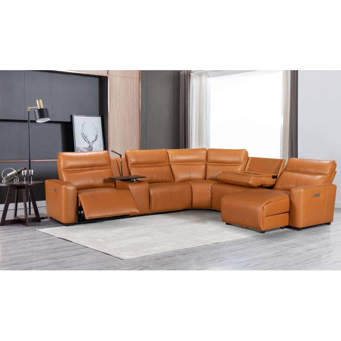 Spacious and Comfortable Recliner  and Storage Chaise