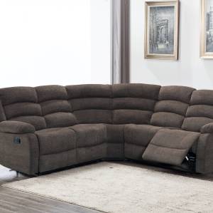 Manual or Electric Spacious and Comfortable Recliner Sofa and Personality Console