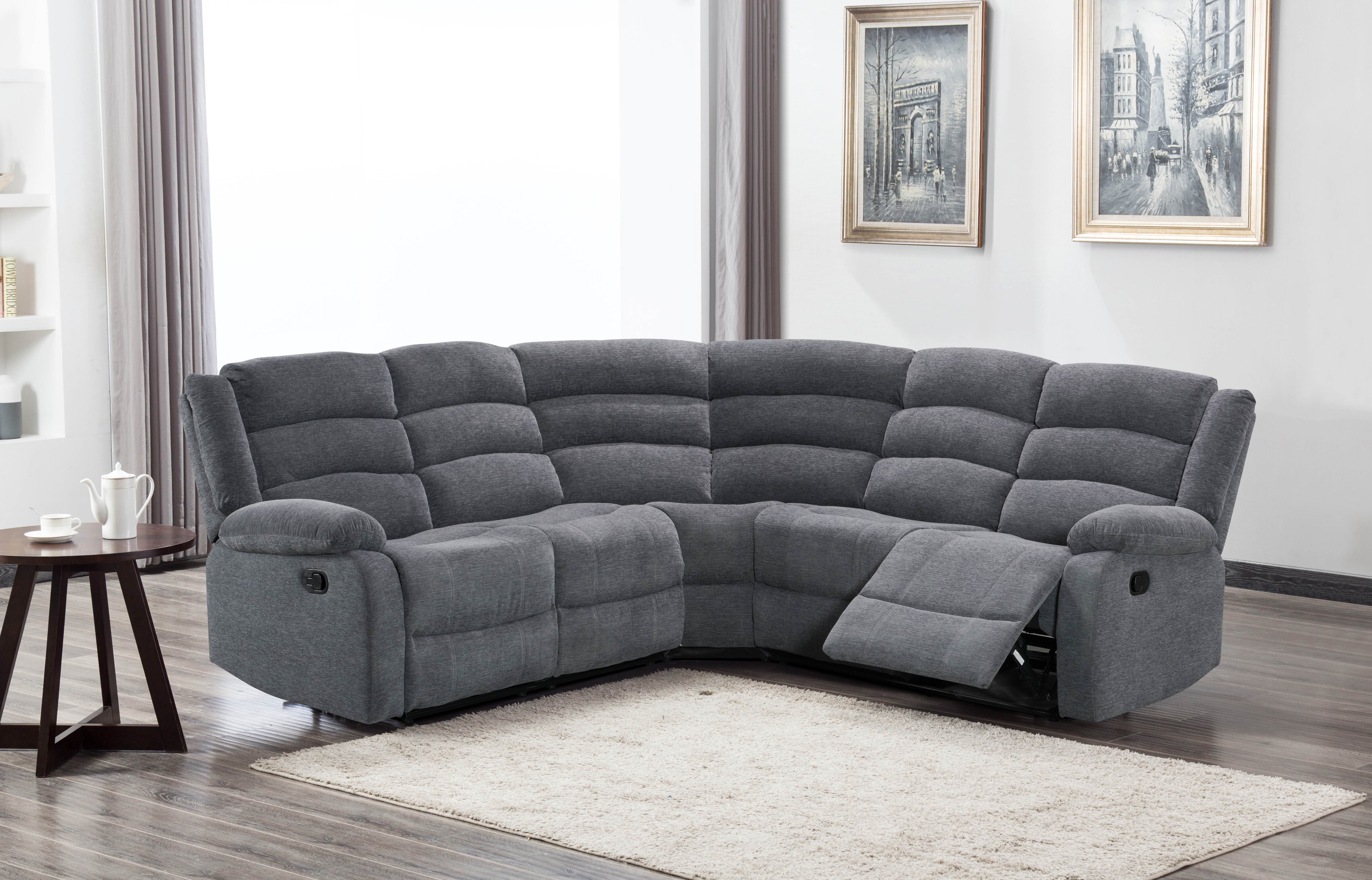 Manual Sectional Recliner 