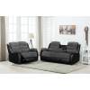 Comfortable Manual Recliner Sofa Set for Two Colors With Drop Down Table for Living Room Furniture
